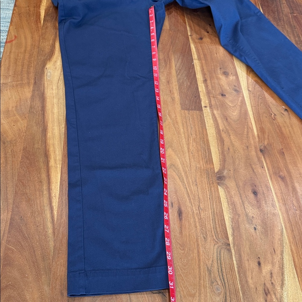 TED BAKER- Men's Navy Chino Pants -‎ Classic Straight Fit 36W x 31 - Picture 5 of 12